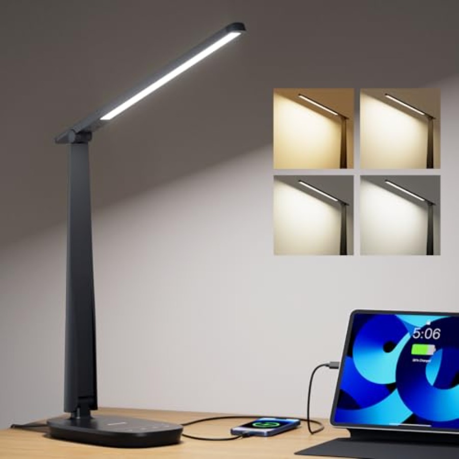Desk Lamp Led - مصباح مكتب LED للمنزل والمكتب، إضاءة