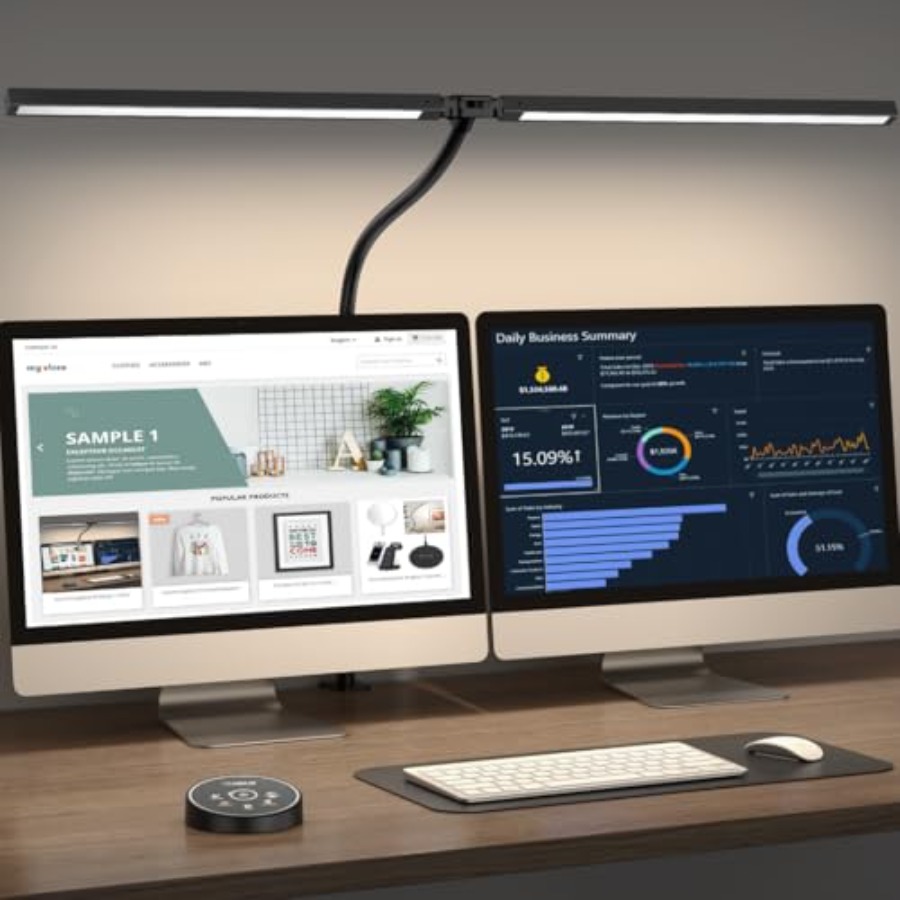 Desk Lamp Led - مصباح مكتب LED للمكتب والمنزل -