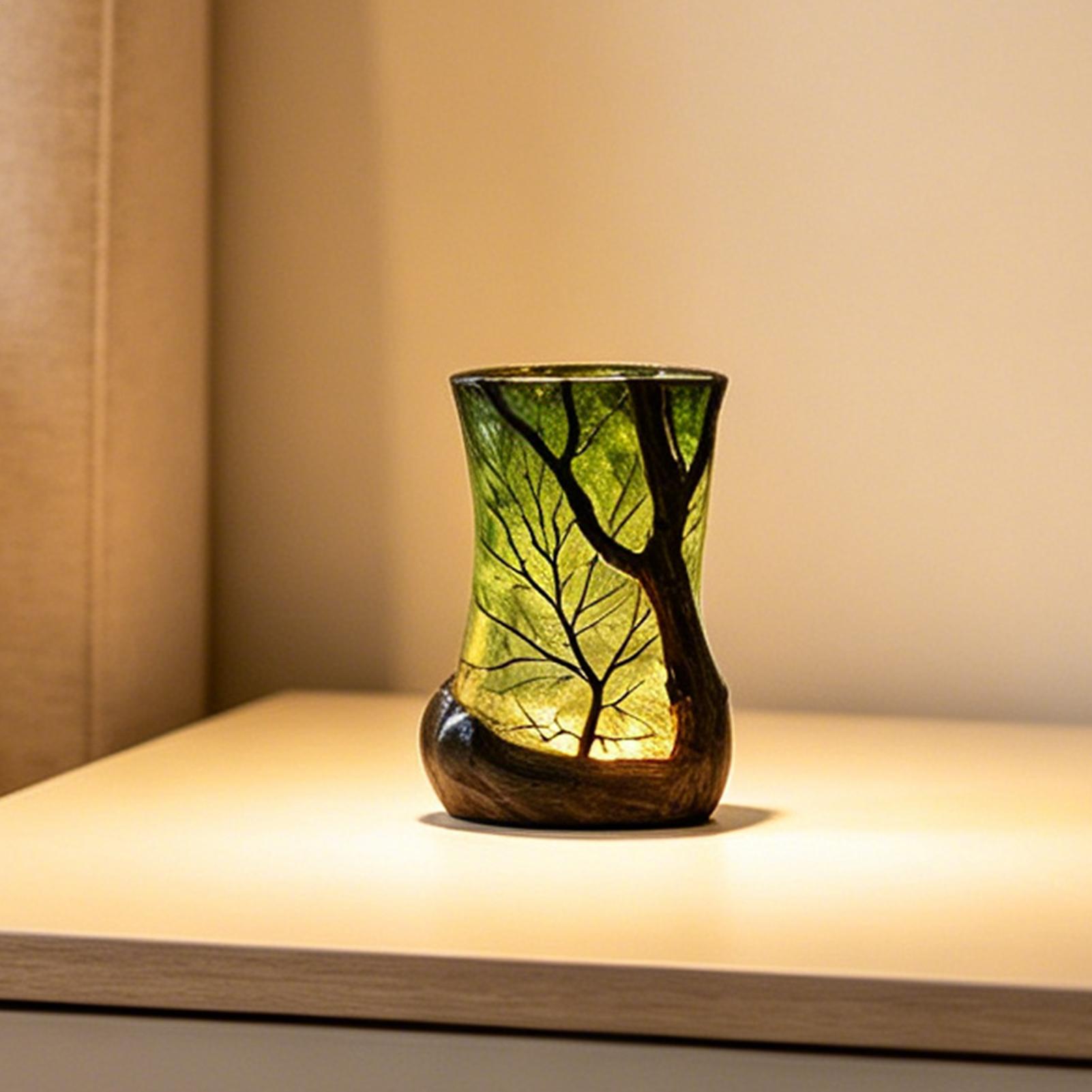 Desk Lamp Led - مصباح طاولة جانبي على شكل غابة،