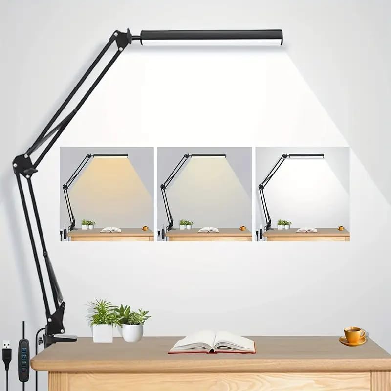 Desk Lamp Led - مصباح مكتب LED للمنزل والقراءة والدراسة،