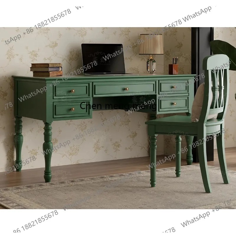 E136 مكتب بتصميم كلاسيكي اثنان - مراجعة Home Office With Two Desks وسعره