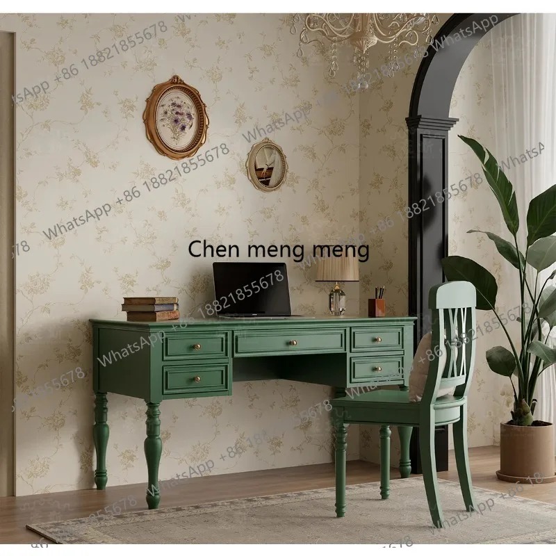 E136 مكتب بتصميم كلاسيكي اثنان - مراجعة Home Office With Two Desks وسعره