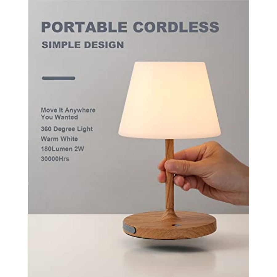 مصباح طاولة خارجي يعمل بالبطار - مراجعة Desk Lamp Led وسعره