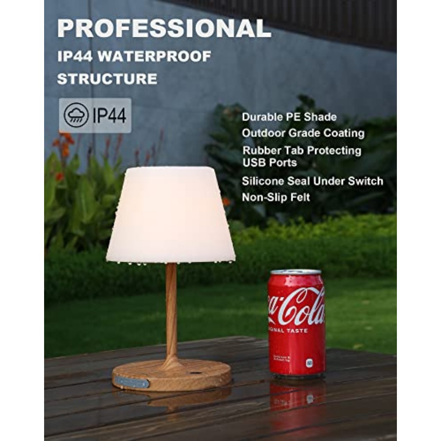 مصباح طاولة خارجي يعمل بالبطار - مراجعة Desk Lamp Led وسعره