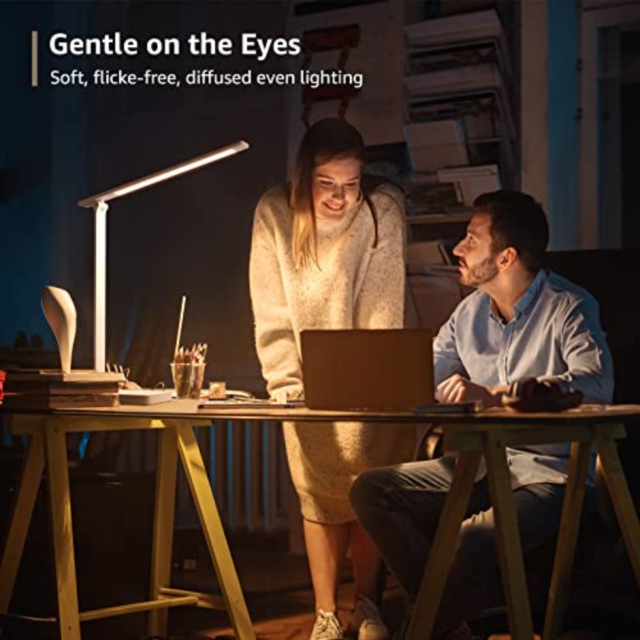 مصباح مكتب LED، إضاءة مكتبية م - مراجعة Desk Lamp Led وسعره