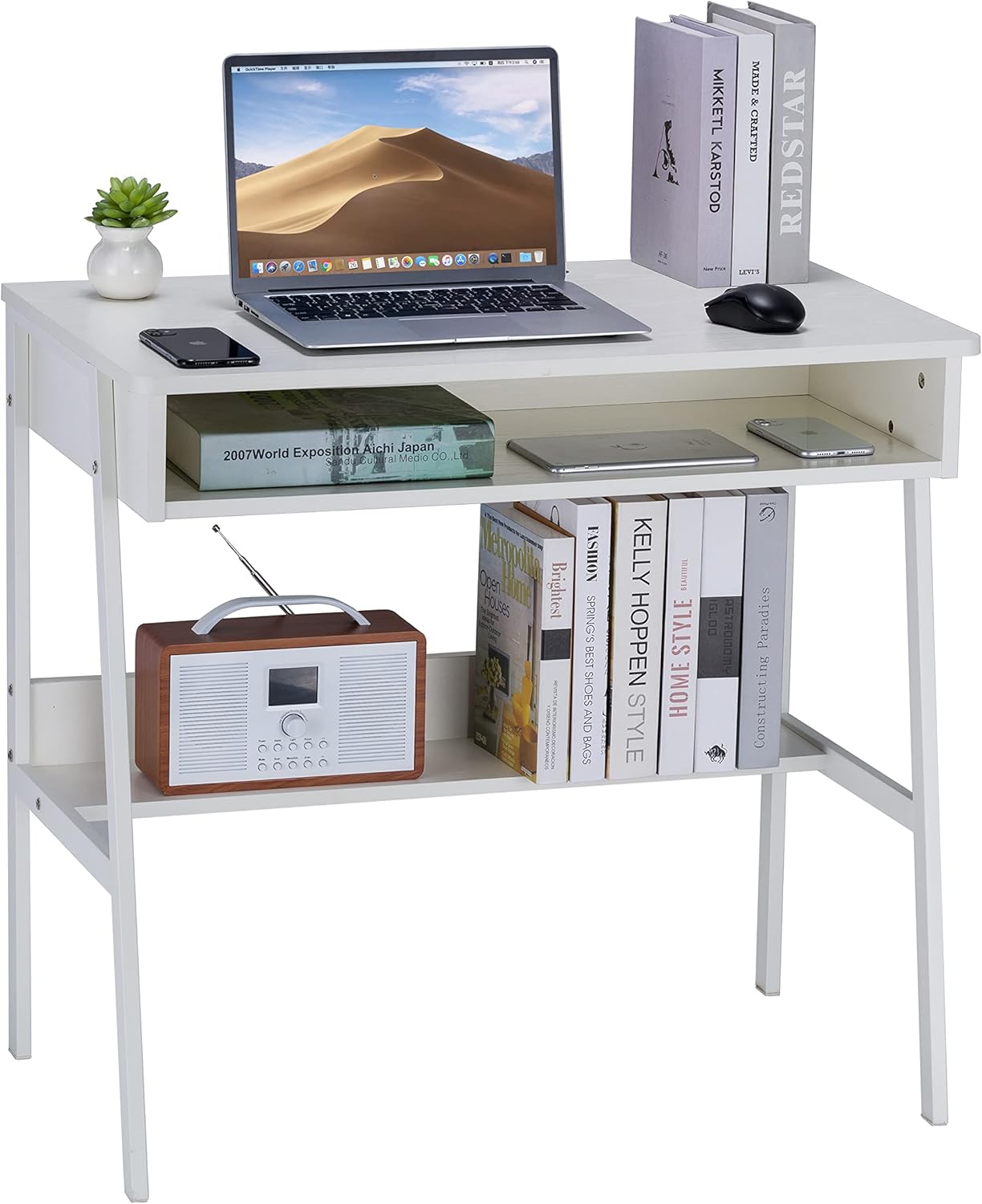 مكتب منزلي من Combohome، طاولة - مراجعة Home Office With Two Desks وسعره