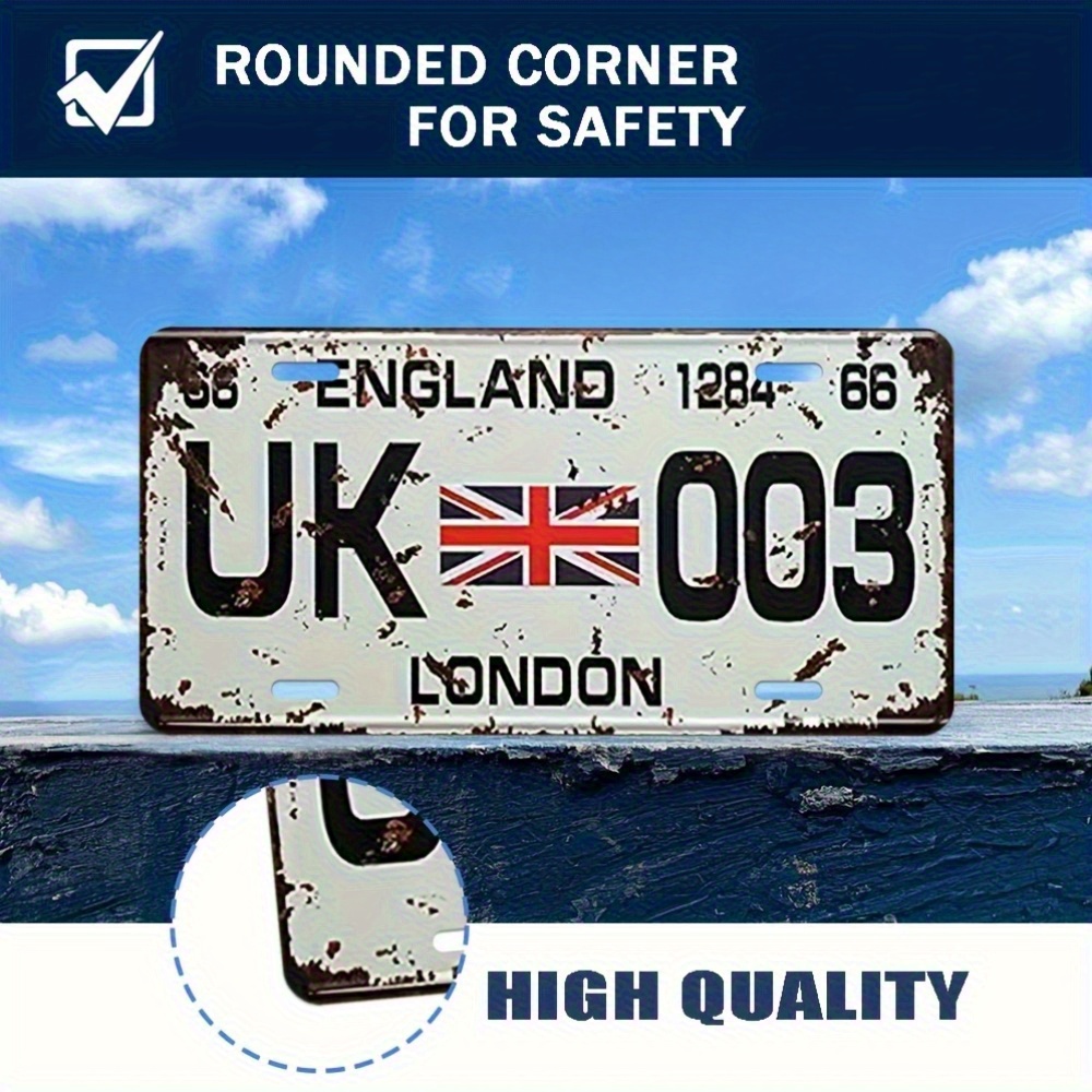 لافتة ألومنيوم لوحة ترخيص كلاس - مراجعة Home Office Of London وسعره