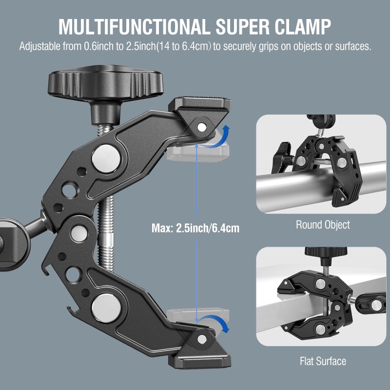مشبك ألومنيوم عالمي فائق التحم - مراجعة Monitor Arm Dual وسعره