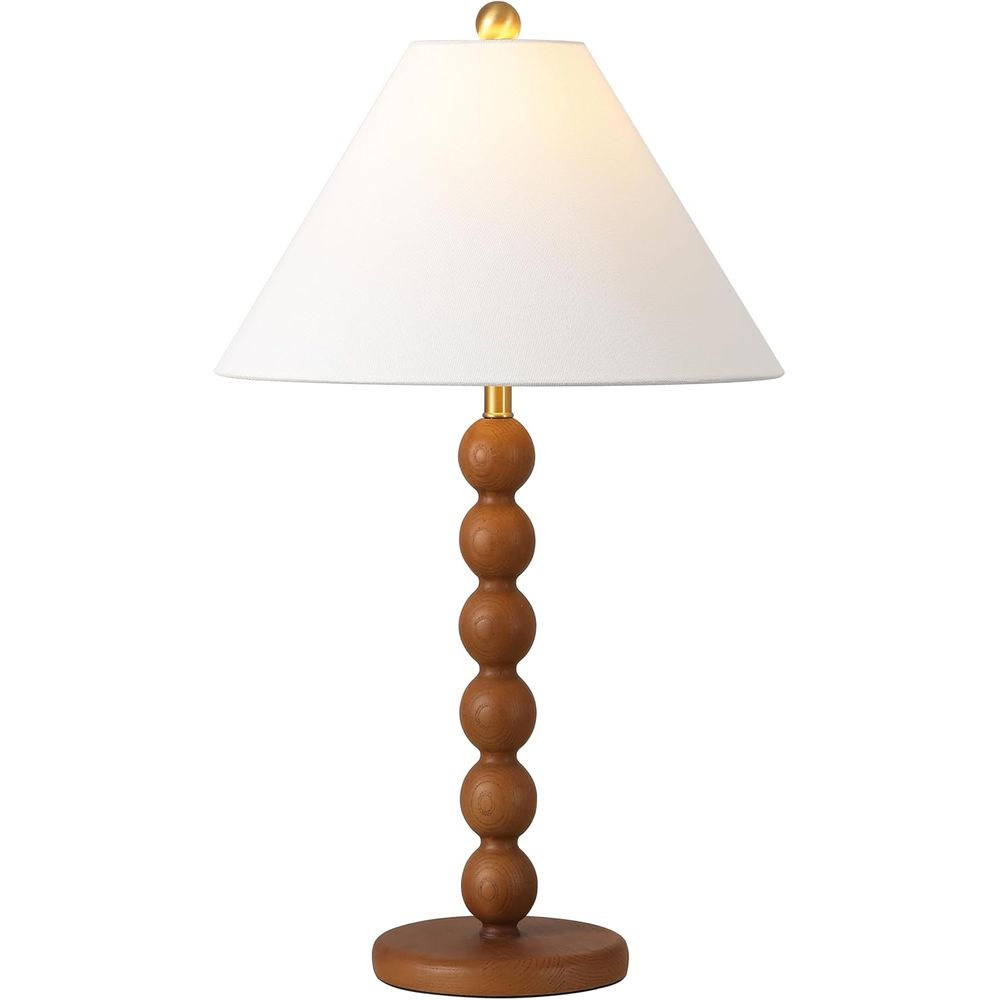 مصباح طاولة من الراتنج البني ا - مراجعة Desk Lamp Led وسعره