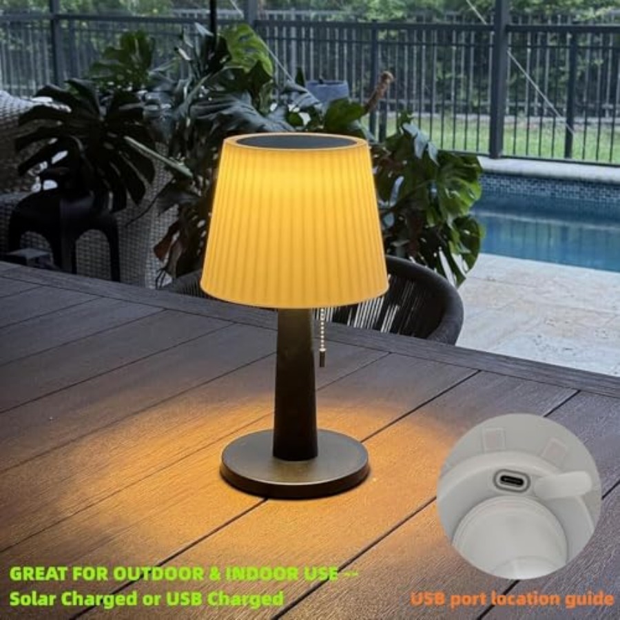 مصابيح طاولة تعمل بالطاقة الشم - مراجعة Desk Lamp Led وسعره